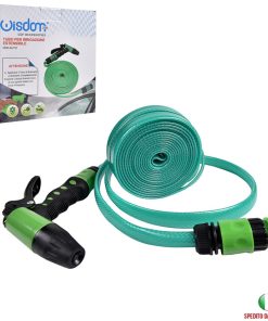 TUBO GIARDINO ALLUNGABILE ESTENSIBILE PISTOLA ACQUA ANNAFFIATORE 10 15 20MT WS