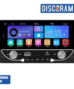 AUTORADIO 6.8″ 1/2DIN STEREO AUTO CARPLAY ANDROID AUTO BLUETOOTH RADIO FM USB