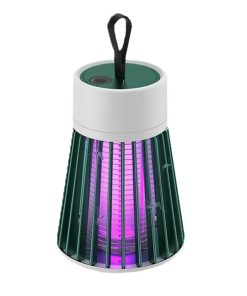 LAMPADA ANTI ZANZARE ELETTRICA LED PORTATILE USB CAVO ESTERNO E INTERNO LUCE UV