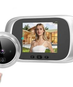 CAMPANELLO DIGITALE SCHERMO LCD 2.8 POLLICI SPIONCINO ELETTRONICO VIDEOCAMERA