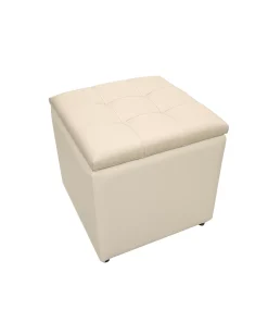 Cubo 40x40x42cm Ecopelle