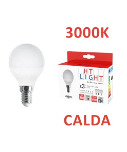 3Pz Lampadine LED E14 3000K