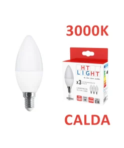 3Pz Oliva LED E14 3000K