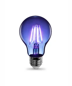 Lampadina classica 4W filamenti blu