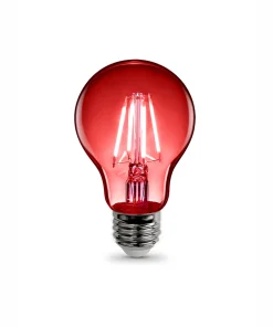 Lampadina classica 4W filamenti rossi