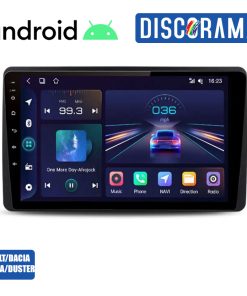 AUTORADIO ANDROID RENAULT ARKANA DACIA DUSTER 2019-2021 STEREO AUTO TOUCH 9″