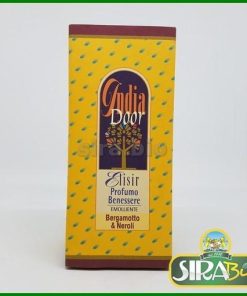 Bottiglietta Artistica con Profumo ”India Door” Bergamotto e Neroli – 8 ml