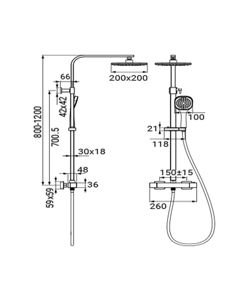 Colonna Doccia Laguna - immagine 2