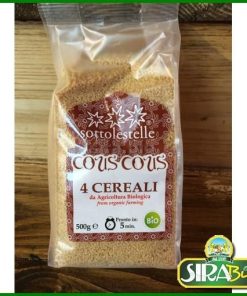Cous Cous 4 Cereali Precotto – Bio – 500 g