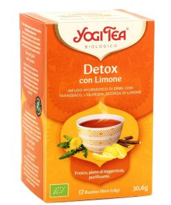 Yogi Tea ” Detox con limone ” Bio – 17 filtri