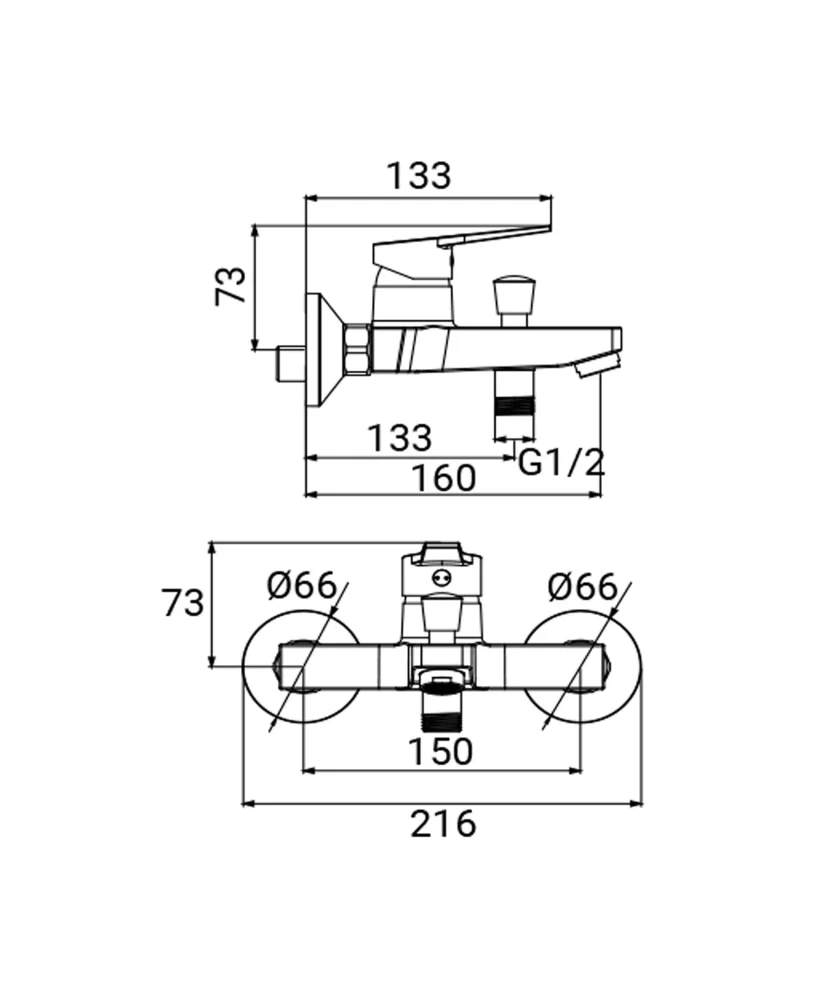 Miscelatore Vasca Hellis - immagine 2