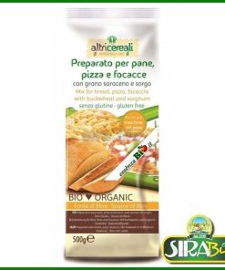 Preparato per Pane, Pizza e Focacce con Grano Saraceno e Sorgo – Bio – 500 g