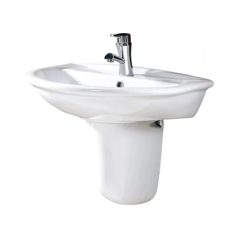 Semicolonna Lavabo Fiore - immagine 2