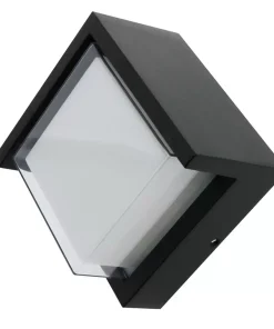 Applique Led da parete Cinza 12W Nero IP65 CCT Temperatura colore regolabile M LEDME