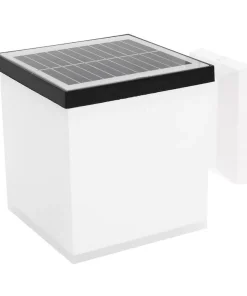 Applique Led Jano 1W Bianco con pannello solare IP65 Bianco neutro 4500K con sensore crepuscolare M LEDME