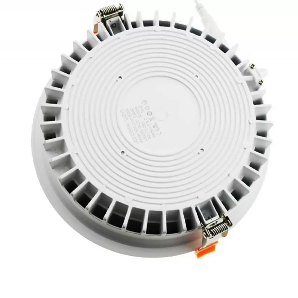 Faretto Led da incasso 50W Rotondo Cornice bianca Apertura 90 gradi Bianco neutro 4500K M LEDME - immagine 2