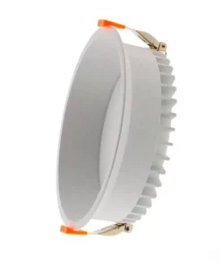 Faretto Led da incasso 50W Rotondo Cornice bianca Apertura 90 gradi Bianco neutro 4500K M LEDME