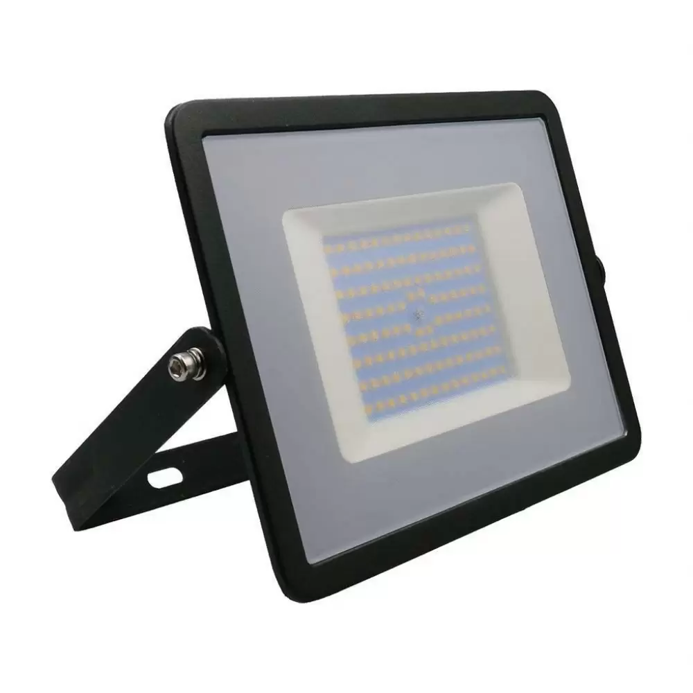 Faro proiettore Led 100W Nero da esterno IP65 Bianco neutro 4000K V-TAC