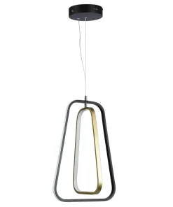 Lampadario da soffitto Drawn Nero 36W Bianco freddo 6500K Aigostar