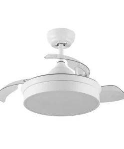 Lampadario Ventilatore da soffitto Messe 72W illuminazione Led regolabile con telecomando M LEDME