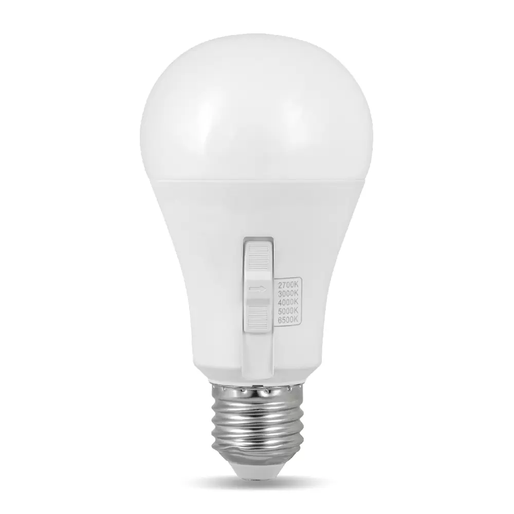 Lampadina Led E27 A65 a bulbo 13W CCT temperatura colore regolabile Novaline