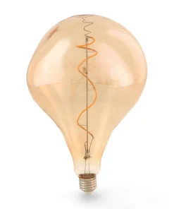Lampadina Led Vintage a Filamento E27 A165 Alien 4W decorativa Bianco caldo 2300K M LEDME