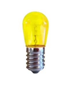 Lampadina per lampada di selenite E14 ST26 15W Giallo LedLedITALIA