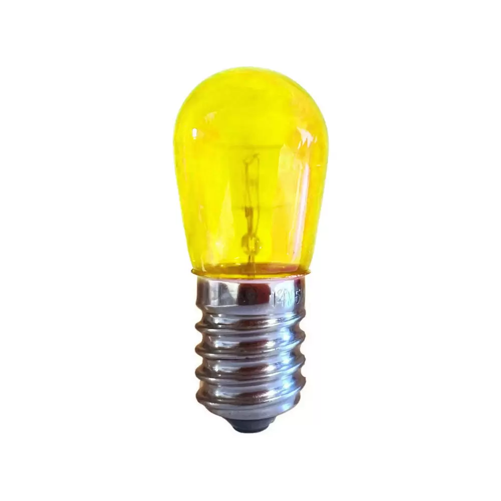 Lampadina per lampada di selenite E14 ST26 15W Giallo LedLedITALIA