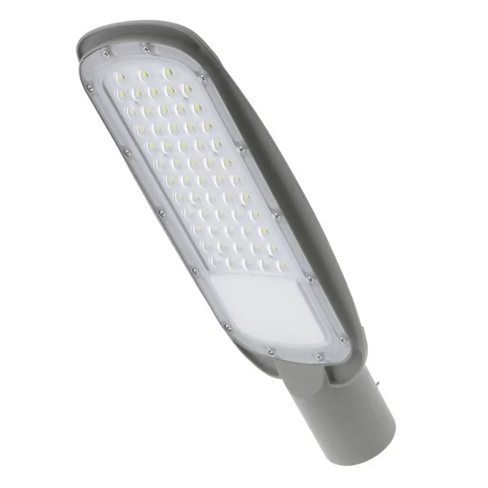 Lampione stradale Led 50W Grigio IP65 Bianco neutro 4500K M LEDME