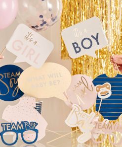 Party Props per Baby Shower – Idea Divertente Festa Baby Shower, Gender Reveal
