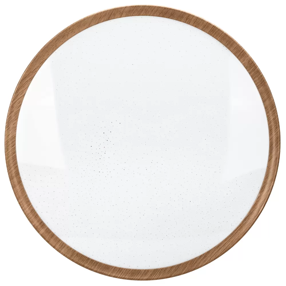 Plafoniera Led 24W Cornice marrone rotonda Bianco freddo 6500K Aigostar - immagine 2