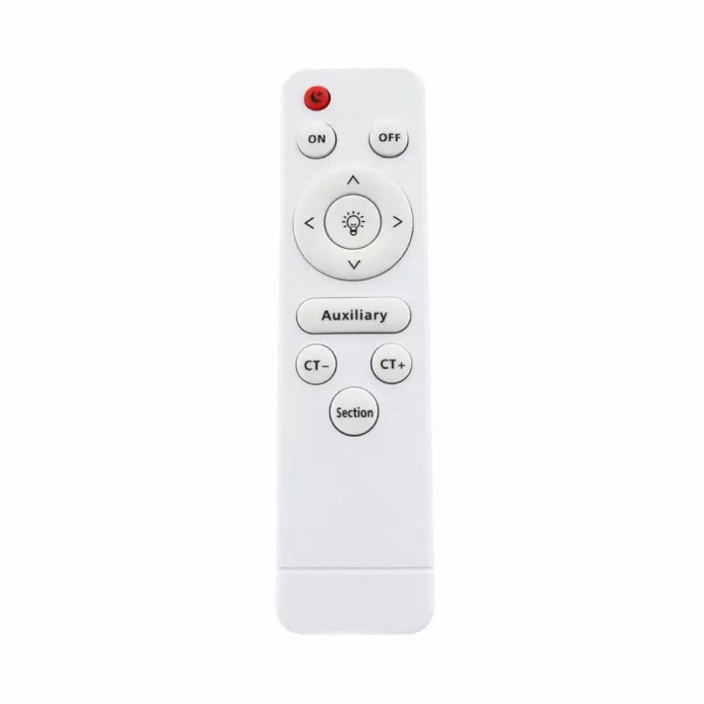 Plafoniera Led Wood 24W Nera e Marrone Rotonda CCT luce regolabile con telecomando M LEDME - immagine 5