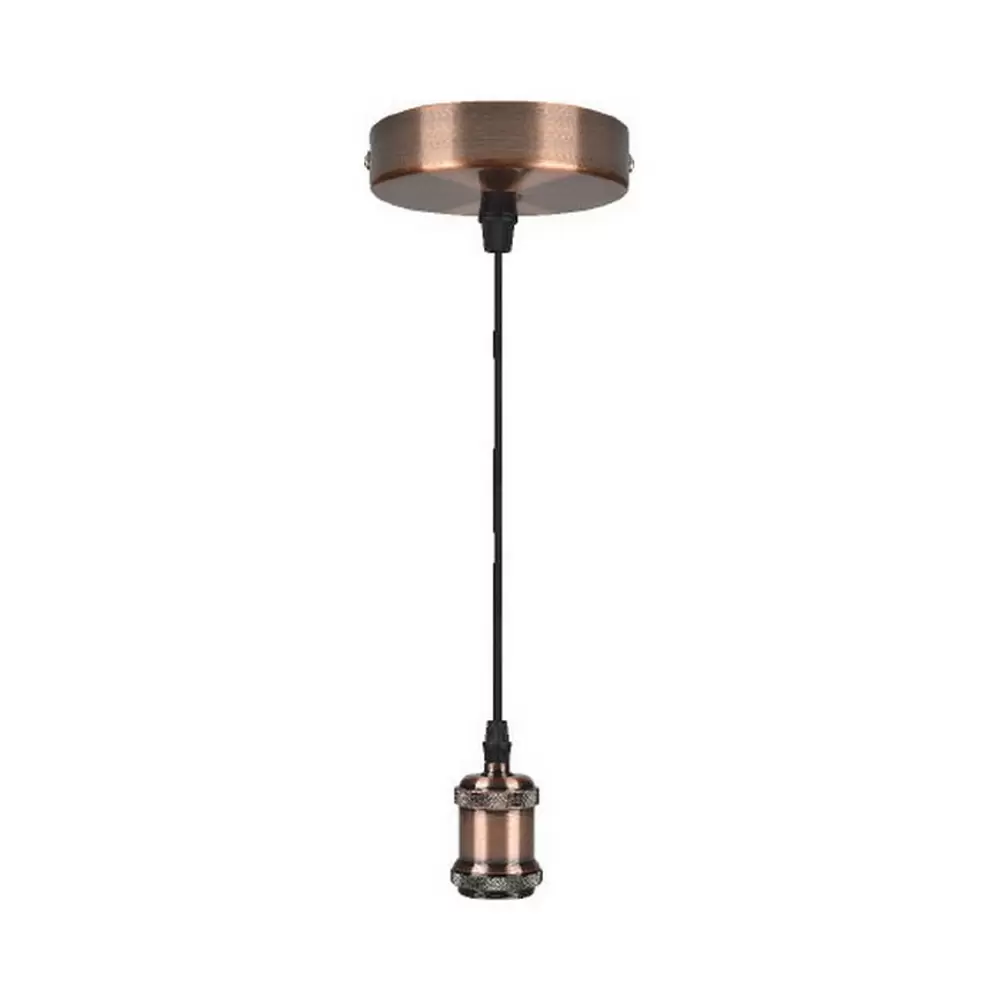 Portalampada a sospensione Vintage Ramato 1 x E27 Novaline