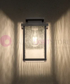 YARD Applique Per Esterni Gabbia Quadrata Grigio Scuro